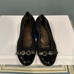 Brand- AGL, Style- ballet flat, Color-Black,  Size- 37